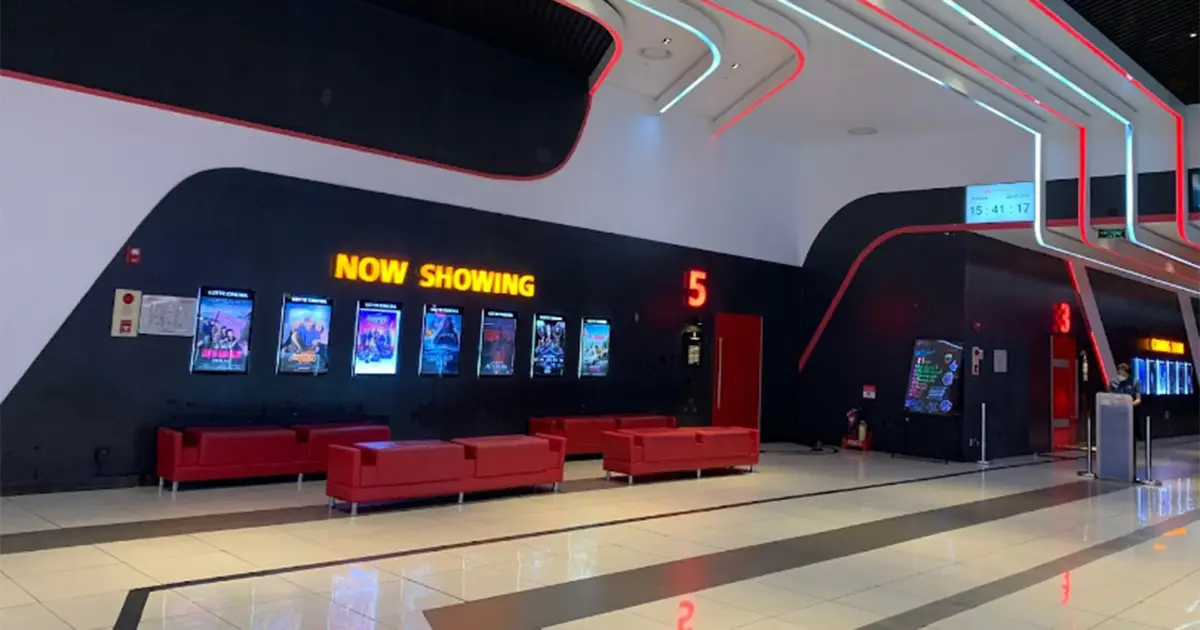 Không gian rạp Lotte Cinema Cái Răng