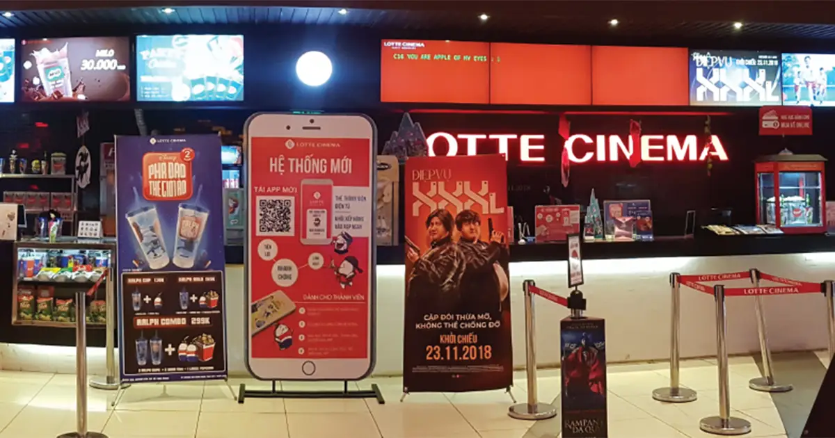 lịch chiếu phim Lotte Cinema Cái Răng