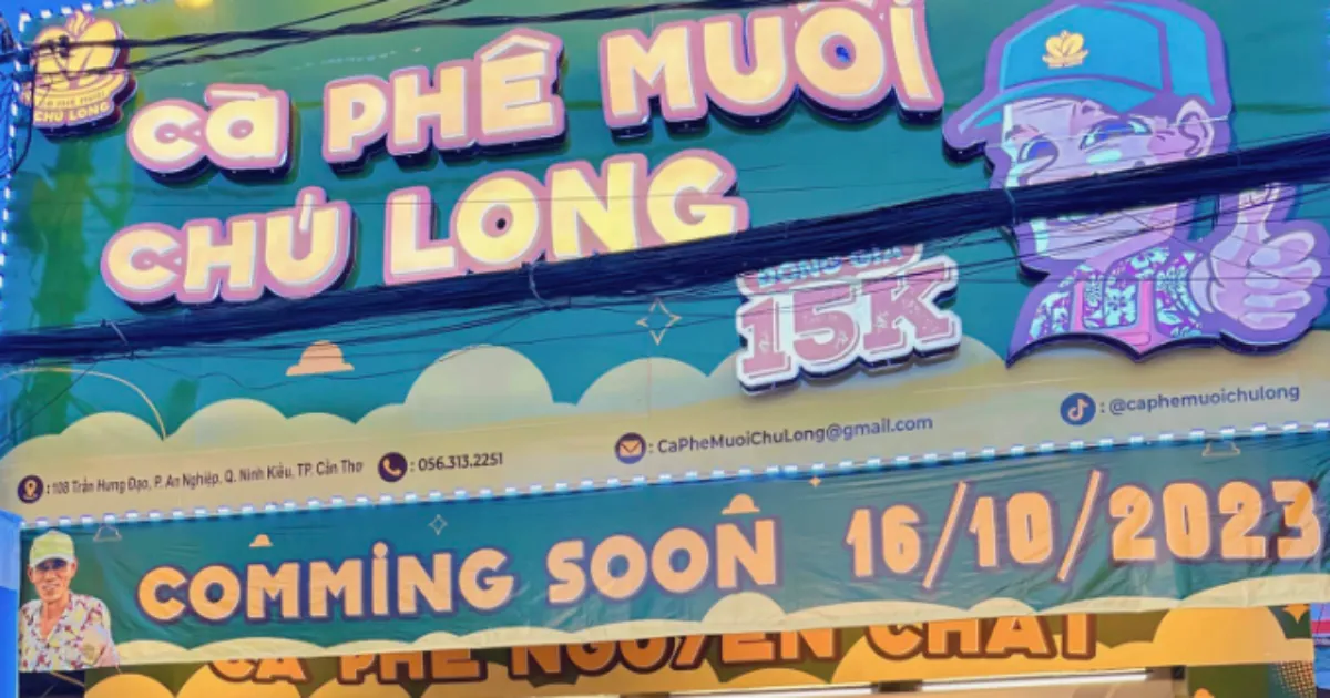 Menu, Giá & Địa chỉ Cà phê muối chú Long ở Cần Thơ [2025]