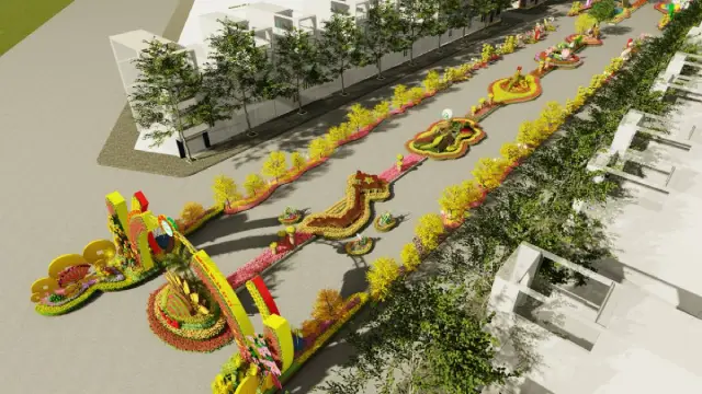 Đường hoa Cần Thơ