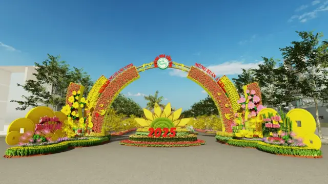Đường hoa Cần Thơ