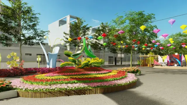 Đường hoa Cần Thơ