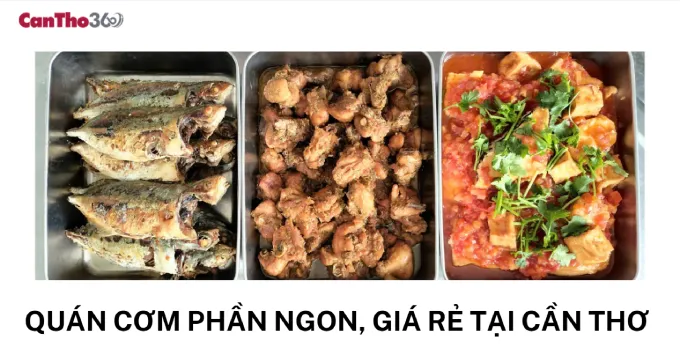 Top 5 quán cơm phần ngon, giá rẻ ở Cần Thơ mà bạn nên biết