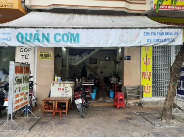 Quán cơm sinh viên Thảo Trang Cần Thơ