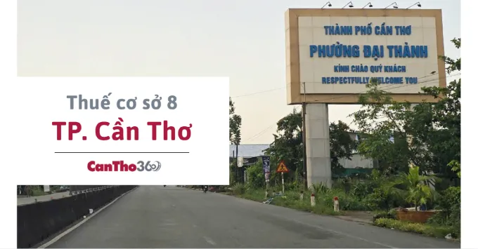 Địa chỉ, Số điện thoại Thuế cơ sở 8 TP. Cần Thơ 2025