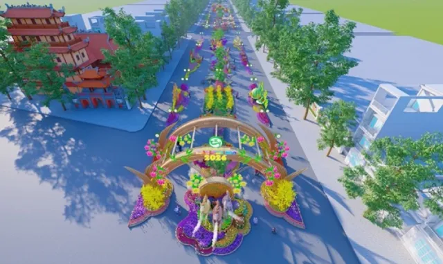 Đường hoa Cần Thơ 2026 tổ chức ở đâu