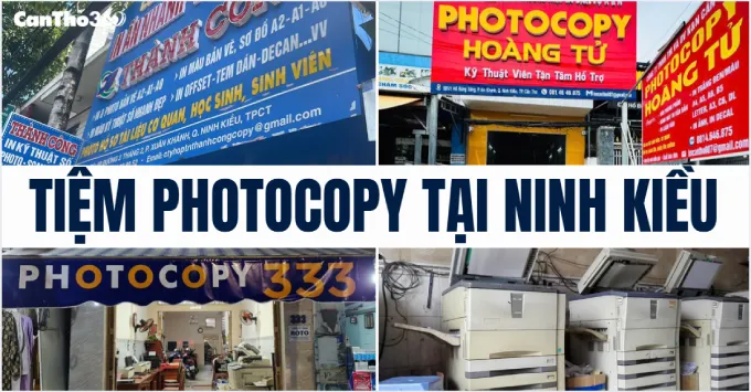 Top 5+ tiệm photocopy Uy Tín, Chất Lượng, Giá Rẻ ở Ninh Kiều