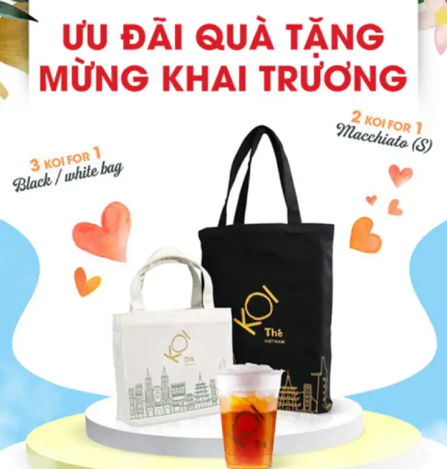 Chương trình khuyến mãi tại KOI Thé Cần Thơ