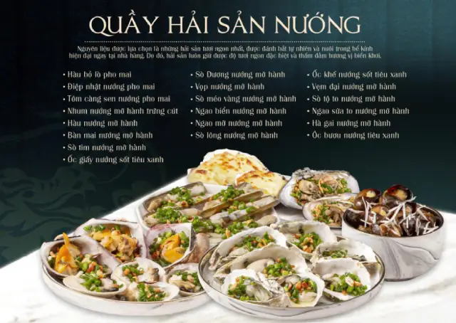 Quầy Hải Sản Nướng