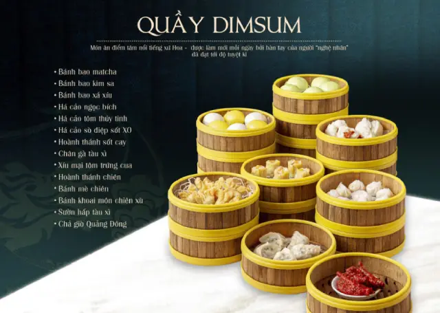 Quầy Dimsum Hồng Kông