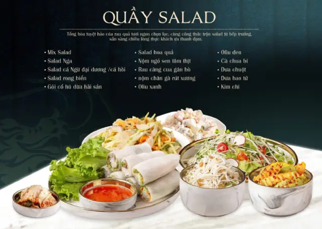 Quầy Salad