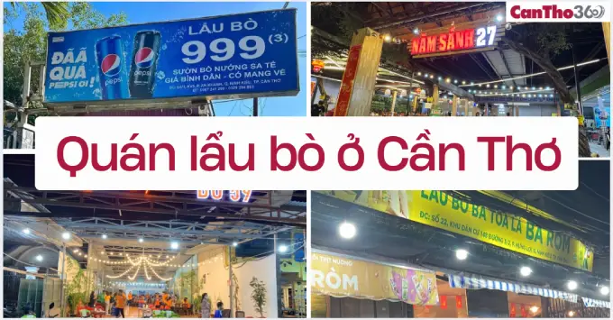 Top 5+ quán lẩu bò Cần Thơ ngon được yêu thích năm 2026